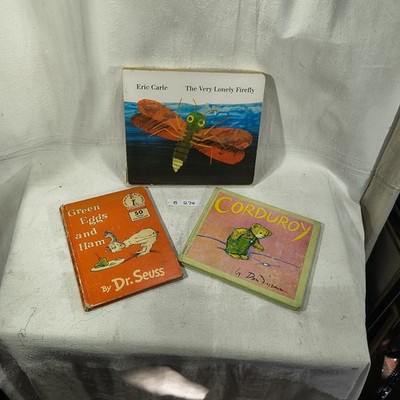 kids book bundle ''Corduroy, Green Eggs And Ham, The Very Lonely Firefly 