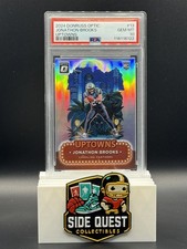 Jonathon Brooks - 2024 Panini Donruss Optic - Uptowns #13 (RC) PSA 10