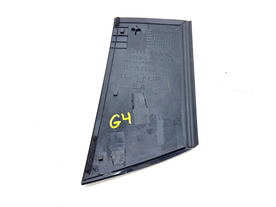 Nissan 370Z Nismo 2009-2020 bloqueo lateral derecho pasajero pilar acabado OEM Foto 4 de 4