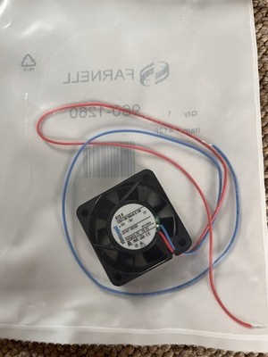 ebm-papst 412 F DC Axiallüfter, gebraucht zur Kühlung elektronischer Geräte 12V DC NEU