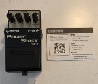 Boss ST 2 Power Stack Overdrive and Distortion Guitar Pedal