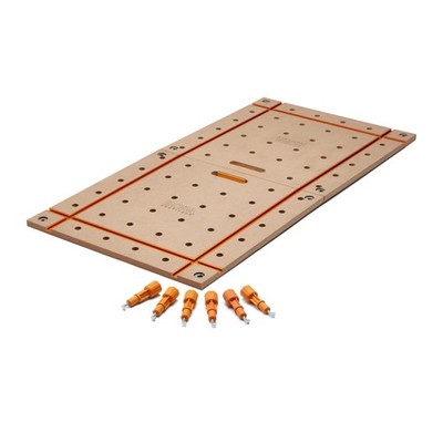 Folding Workbench Top 2x4 T Track Dog Holes Portable Bora CK24T Centipede Tops