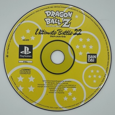 Dragon Ball Z Ultimate Battle 22 PS1 PAL Original Disc Playstation 1