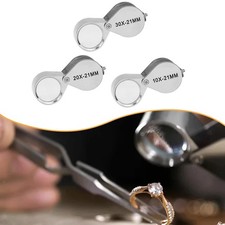 Loupe de bijoutier, loupe de poche portable et résistante, cadeau