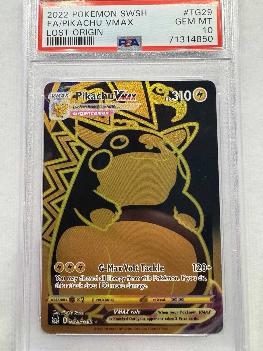UR VMAX Pikachu TG29/TG30 PokeScreener - Prices TG29/30 VMAX Pikachu ピカチュウ　英語版 ポケモンカードゲーム