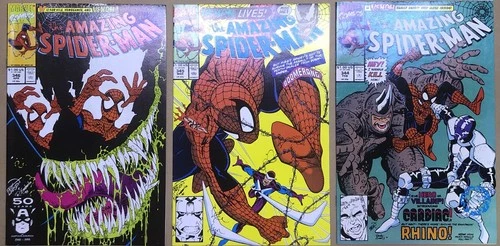 Amazing Spider-Man Lot #340–349 (10 Books) VENOM Covers VF/NM Marvel