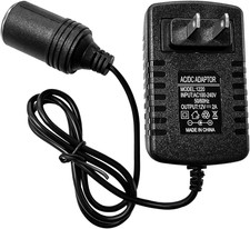 AC to DC Converter, 100-240V to 12V 2A 24W AC/DC Converter, Cigarette Lighter So