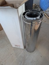 DURAVENT DURAPLUS 6 " X 36"  STAINLESS STEEL CHIMNEY PIPE 6DP 36SSCF Triple Wall