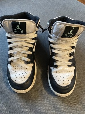 Sneaker Nike Jordan 1 Air mid Gr. 37,5  weiß/schwarz/türkis