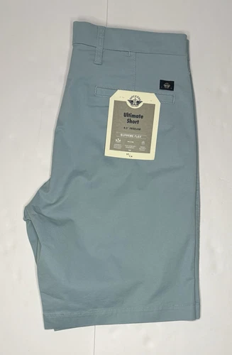 Short Dockers Ultimate avec Flex suprême en taille 329,5 pouces entrejambe en bleu/vert
