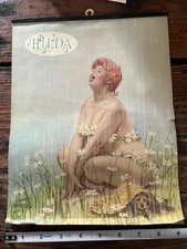 Vintage Duane Bryers Plus-Size Pin-Up Pinup Girl Art - Hilda