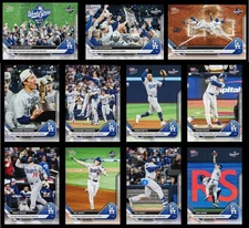 11-Card Bundle WS LA Dodgers Game 7 2025 MLB Topps NOW Cards 919-929 Ships Today