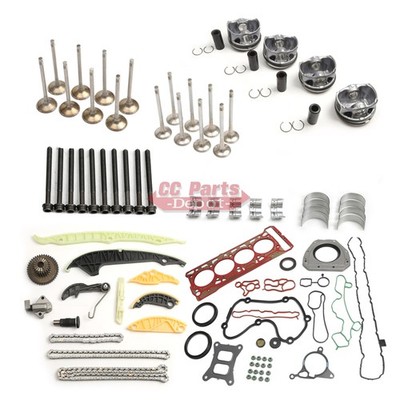 Engine Overhaul Rebuilding Kit 23MM+0.5mm Fit For Audi  A3 A5 Q5 EA888 MK3 1.8T