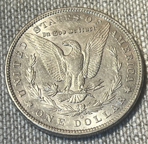 1894 O Mint Morgan Silver Dollar key date/mint Great features & details Solid AU