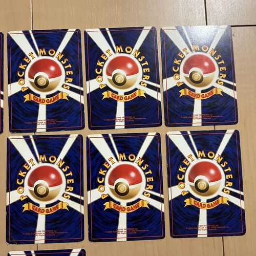 Pokemon Card Game Old Back Fire Electric Hyper Type 13 Card Bulk Collection - Picture 7 of 8