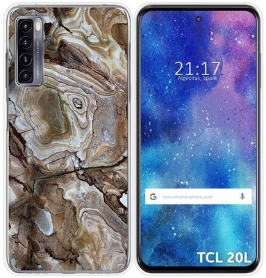 Funda Gel TPU für TCL 20L / 20L+ Marmor Design 14 Zeichnungen