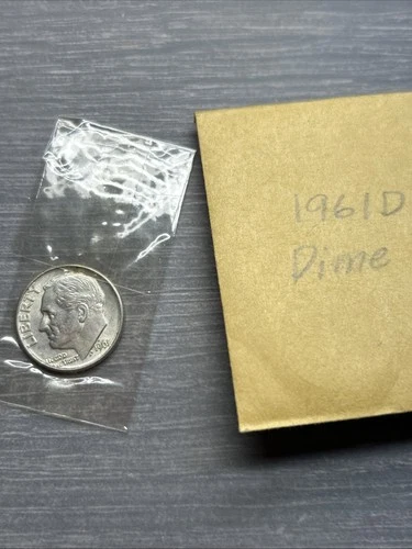 1961-D Roosevelt Dime — photo from another recent sale