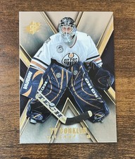 2005-06 Upper Deck SPx Ty Conklin #32 Edmonton Oilers