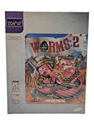  Worms 2  II - (PC Spiel) (DE) BIG BOX NEU SEALED NEW 