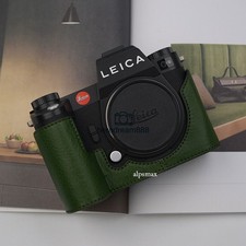 Handmade Case Camera Half Case for Leica SL3 Retro Insert Genuine Leather VR