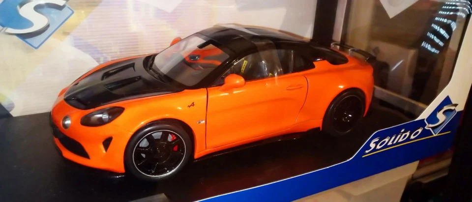 SOLIDO 1:18 S1801629 ALPINE RENAULT A110R RADICALE ORANGE COBALT 2024 - Immagine 2 di 4