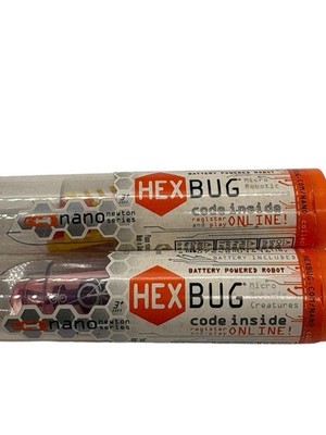 HexBug Nano Newton Series Battery Powered Robot Lot Of 2