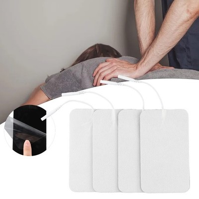 Physiotherapie Elektroden Pads extra große Pflaster wiederverwendbar praktisch
