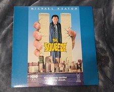 Laserdisc LD The Squeeze Michael Keaton Rae Dawn Chong TESTED WORKS