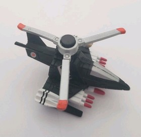 Galoob Micro Machines Set of 2 Attach Helicopter and Deep Sea Hunter Crane