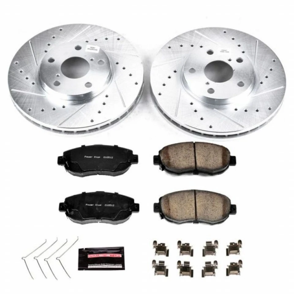Power Stop Brake Kit For Lexus IS300 2001-2005 Front Z23 Evolution Sport Coated Foto 2 de 4