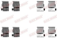 ZubehÖRsatz Scheibenbremsbelag Hinten Quick Brake 109 1033 FÜR Mitsubishi