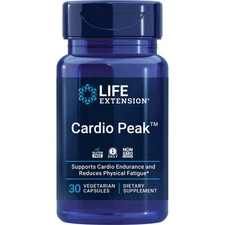 Life Extension Cardio Peak Support for Heart Muscle Health 30 VCaps - Newest Exp