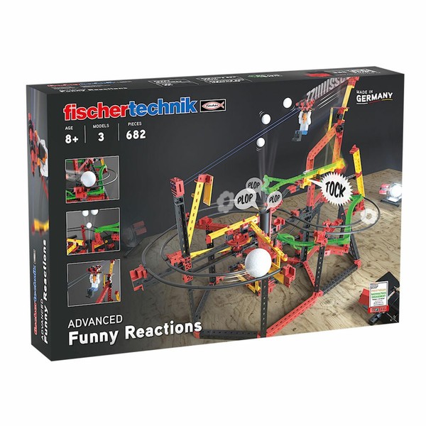 Fischertechnik Funny Reactions 650-Tlg. Kettenreaktionen Baukasten Konstruktion-image