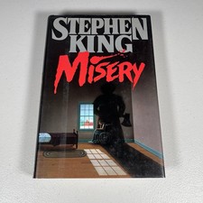 Misery by Stephen King Hardcover w/Dust Jacket True 1st Print 1st Edition