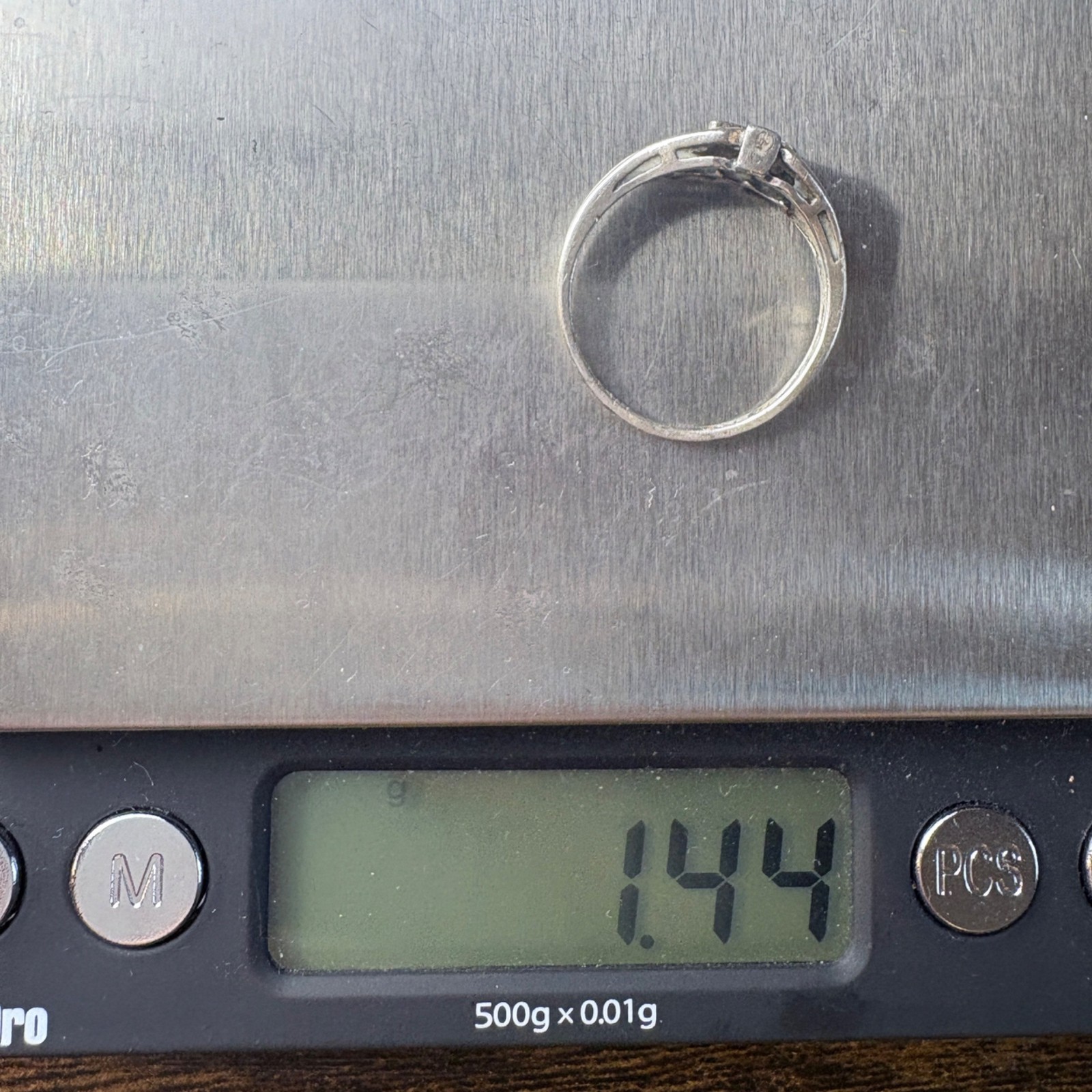 VTG Solid Sterling Silver 925 Cross Scroll Design… - image 7