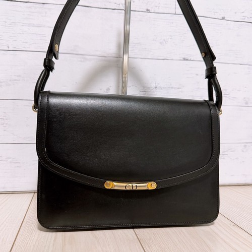 Christian Dior Shoulder Bag Black 85049840