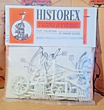 651 Historex avant train pour attelage français du canon Gribeauval