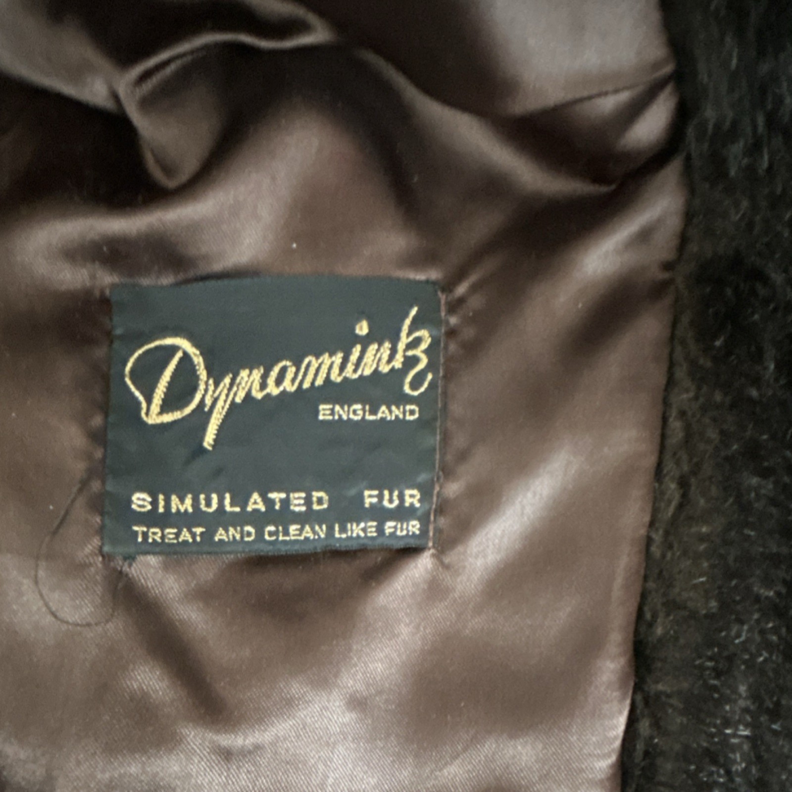 Dynamink Collared Button Lined Coat Brown Women’s… - image 6