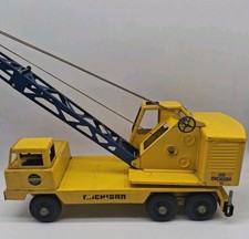Vintage Nylint 2200 Michigan Shovel Crane Pressed Steel Truck Clark Model T-24