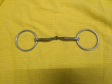 5 1/2" Myler English Snaffle Bit Loose Ring 5.50"