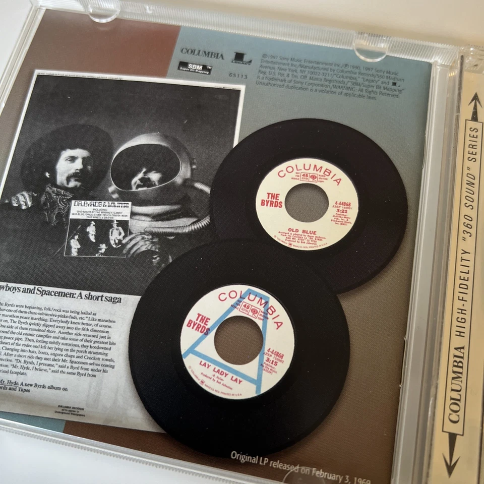 THE BYRDS - Dr. Byrds & Mr. Hyde [Remaster] CD Mar-1997 Columbia/Legacy Foto 4 de 4