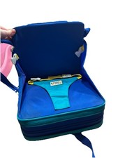Vintage The First Years On-The-Go Baby Booster Seat Chair Portable Travel