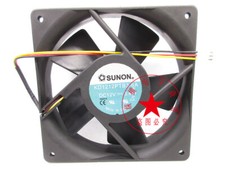 1PC SUNON KD1212PTB3-6A 12V 3.6W 12CM 12025 three-wire cooling fan