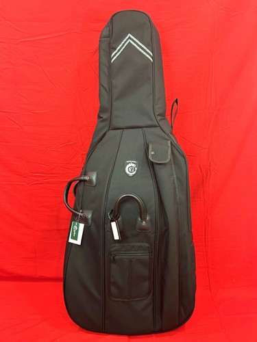 Gagliano Cello Bag Model V 3/4 Genuine YKK ZipLock , Premium Handle & Extra - Picture 2 of 9