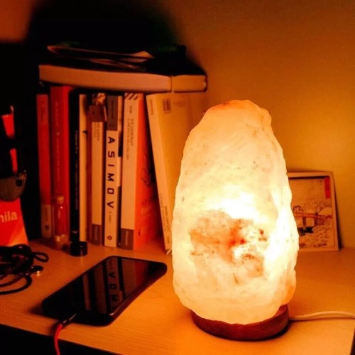 Himalayan Salt Lamp Pink Crystal Rock 4 lb Pack of 3 For Room Decor Air Purifier - Picture 8 of 8