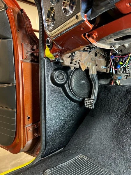 Q-Logic Custom Kick Panel Speaker Mounts GMC K5 Jimmy C1500 C2500 C3500 Carryall - Image 2 of 4