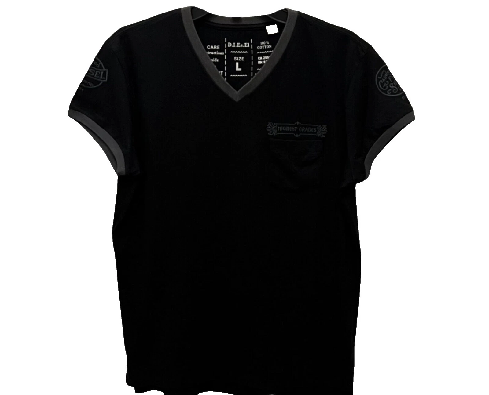 Diesel V-neck T-Shirts for Men