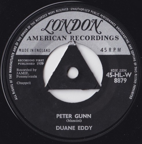 Duane Eddy - Peter Gunn (7", Tri)