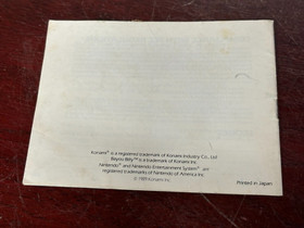 Adventures of Bayou Billy for Original Nintendo NES - INSTRUCTION MANUAL ONLY!