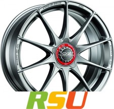 4x OZ Formula HLT grigio corsa 8x18" ET45 LK5 120 ML 79 Alufelgen 18 Zoll